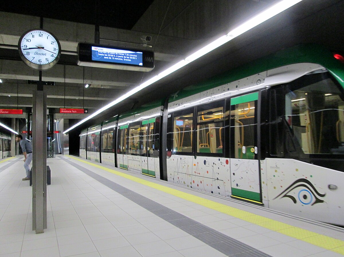 Líneas del metro en Málaga: Un viaje cómodo y eficiente por la ciudad